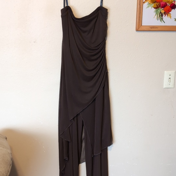 Bisou Bisou Pants - Bisou Bisou Michelle Bohbot Strapless Jumpsuit